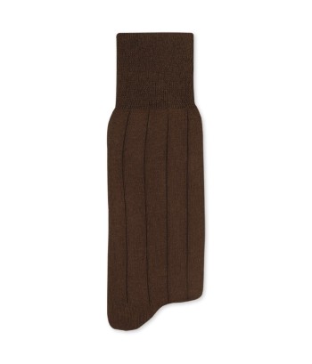 Meia social masculina marrom