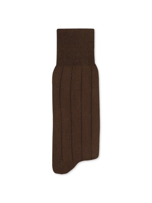 Meia social masculina marrom Meia social masculina marrom