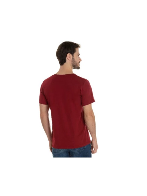 Camiseta de Algodão Premium Bordô Camiseta de Algodão Premium Bordô