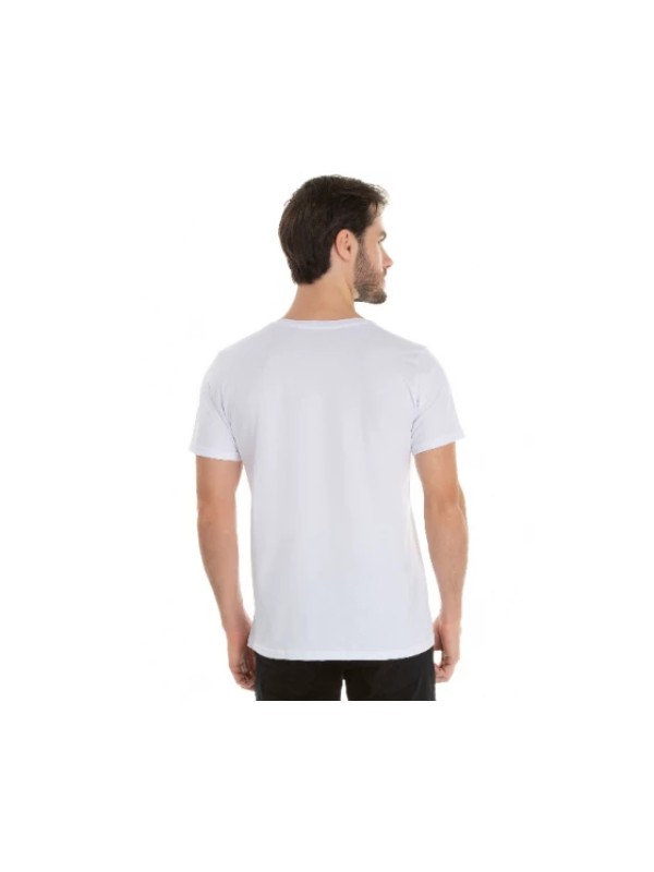 Camiseta de Algodão Premium Branca