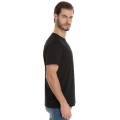 Camiseta de Algodão Premium Preta