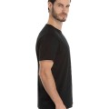 Camiseta de Algodão Premium Preta