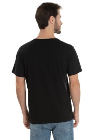 Camiseta de Algodão Premium Preta