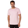 Camiseta de Algodão Premium Rosa Claro