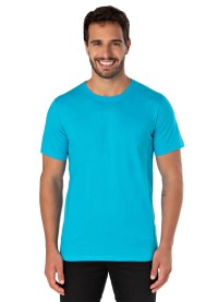 Camiseta de Algodão Premium Turquesa