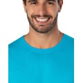 Camiseta de Algodão Premium Turquesa
