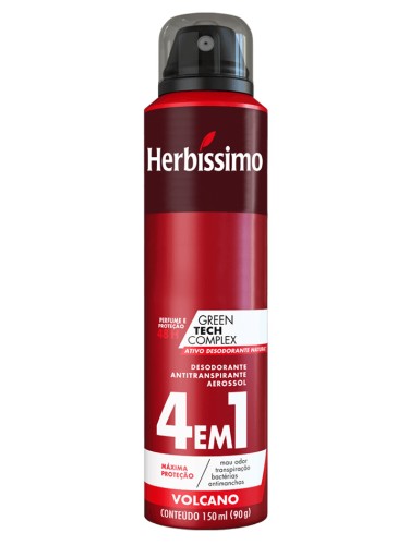 Desodorante Aerosol Antitranspirante Herbíssimo Volcano
