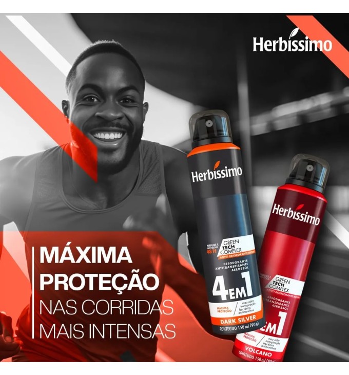 Desodorante Aerosol Antitranspirante Herbíssimo Volcano Desodorante Aerosol Antitranspirante Herbíssimo Volcano