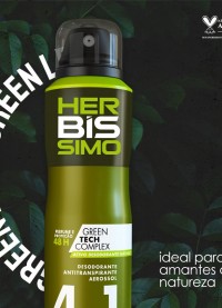 Desodorante Aerosol Antitranspirante Herbíssimo Green Leaf