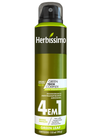Desodorante Aerosol Antitranspirante Herbíssimo Green Leaf