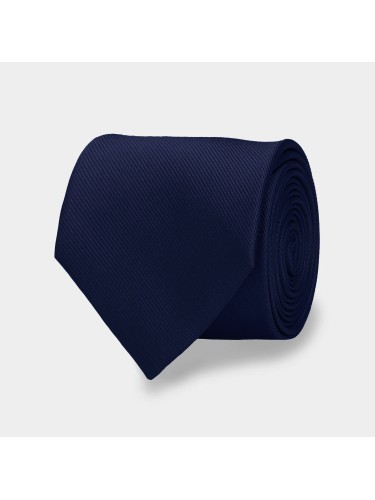 Gravata Masculina Slim Skinny Azul Marinho