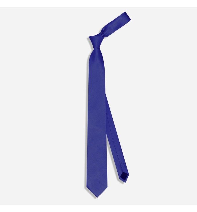 Gravata Masculina Slim Skinny Azul Royal Gravata Masculina Slim Skinny Azul Royal