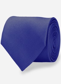 Gravata Masculina Slim Skinny Azul Royal