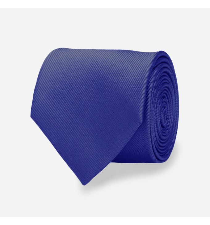 Gravata Masculina Slim Skinny Azul Royal Gravata Masculina Slim Skinny Azul Royal