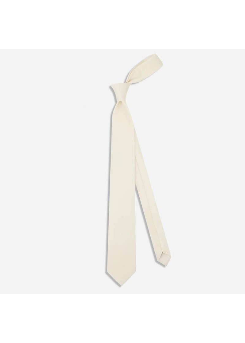 Gravata Masculina Slim Skinny Branca