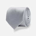 Gravata Masculina Slim Skinny Cinza Prata Gravata Masculina Slim Skinny Cinza Prata
