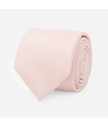 Gravata Masculina Slim Skinny Rosa Claro