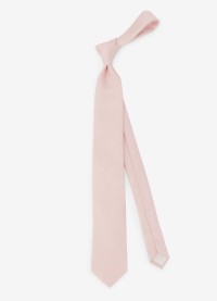 Gravata Masculina Slim Skinny Rosa Claro