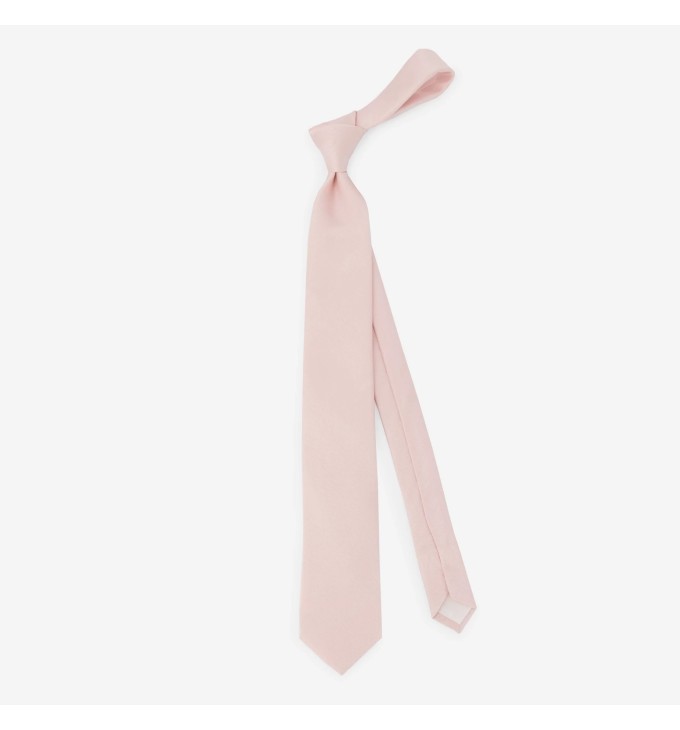 Gravata Masculina Slim Skinny Rosa Claro Gravata Masculina Slim Skinny Rosa Claro