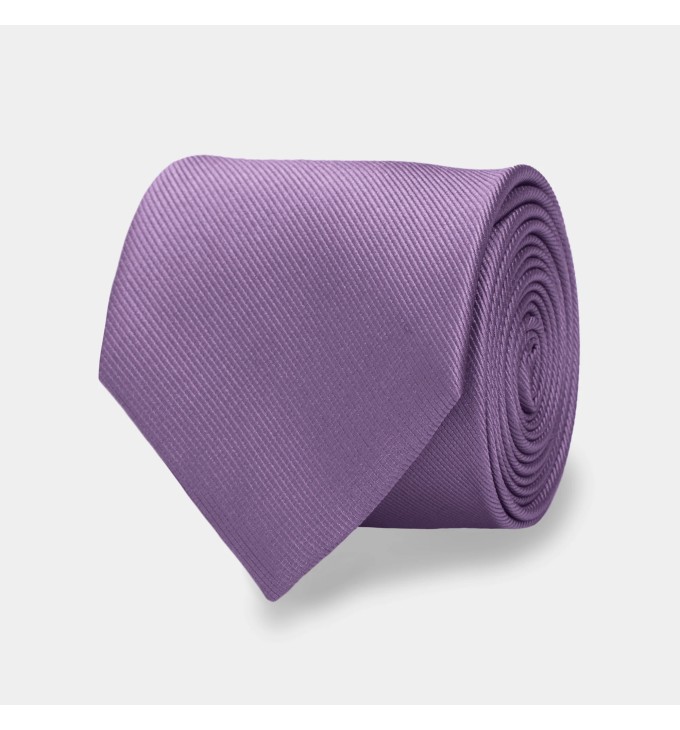 Gravata Masculina Slim Skinny Roxa