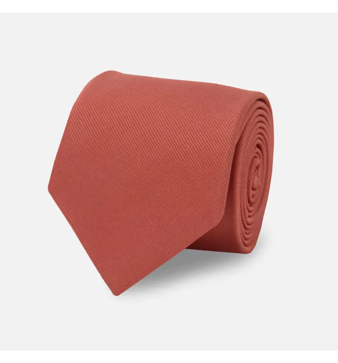 Gravata Masculina Slim Skinny Terracota Gravata Masculina Slim Skinny Terracota