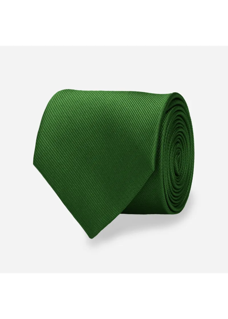 Gravata Masculina Slim Skinny Verde Bandeira