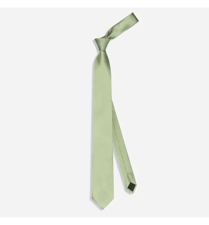 Gravata Masculina Slim Skinny Verde Claro Gravata Masculina Slim Skinny Verde Claro