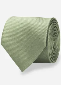 Gravata Masculina Slim Skinny Verde Claro