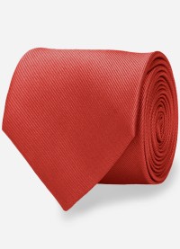 Gravata Masculina Slim Skinny Vermelha
