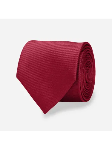 Gravata Masculina Slim Skinny Vinho