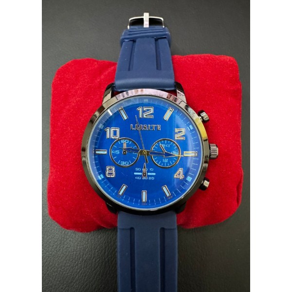 Relógio Carbono Blue Sport Luxo