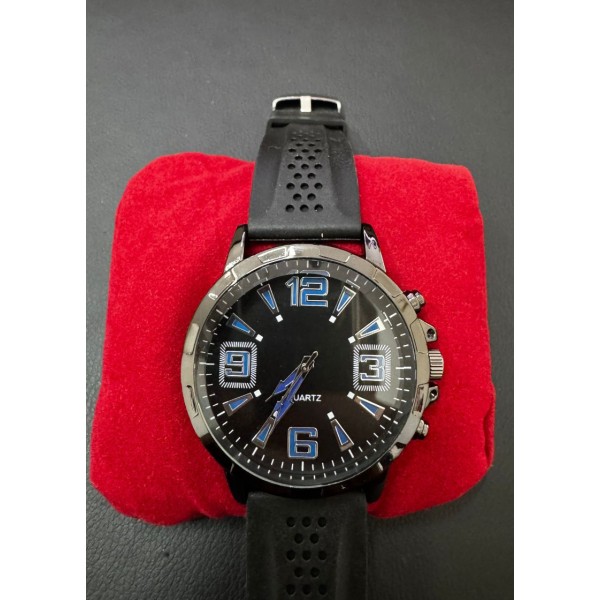 Relógio Carbono Blue Sport Luxo