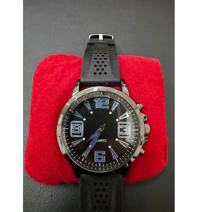 Relógio Carbono Blue Sport Luxo